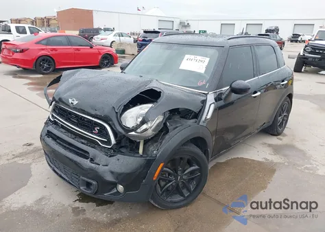 2016 Mini Countryman Cooper S z USA, uszkodzony, nr VIN WMWZC3C5XGWT09275